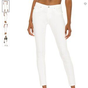 AG Jeans White Legging Ankle Denim Jeans
